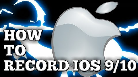 HOW TO SCREEN RECORD IOS 9/10!! NO JB! NO COMPUTER!!