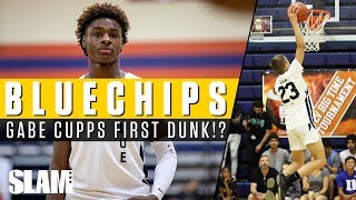 Bronny James \& The Blue Chips are 3-0‼️ Gabe Cupps First Dunk?!