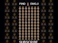 #viral #viralvideo              #findtheoddemojiout