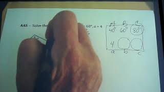 MTH 112  Law of Sines Part One (12 min)