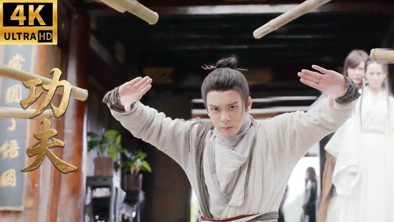 🔥小夥單槍匹馬闖入丐幫，絕世武功一招破陣，橫掃武林群雄！#kongfu #movie #chinesedrama #武侠片