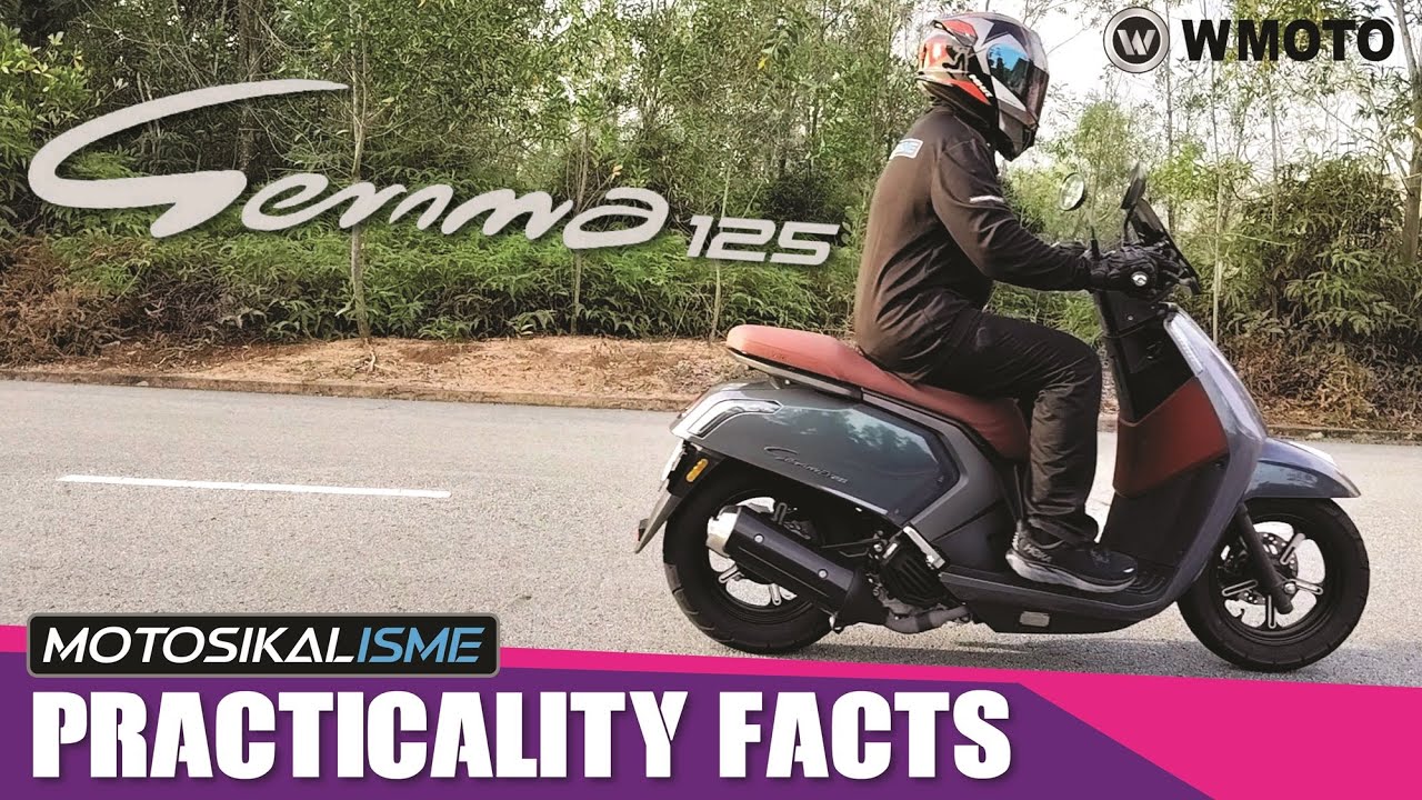 WMOTO GEMMA 125 SUPER COMPREHENSIVE PRACTICALITY FACTS REVIEW