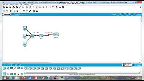 4.2.2.12 Packet Tracer - Configuring Extended ACLs Scenario 3