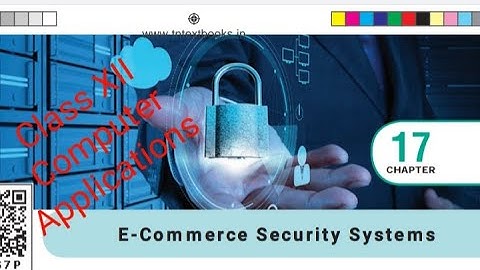 Class 12 Computer Applications Chapter 17 Electronic Security Systems (Part 4)