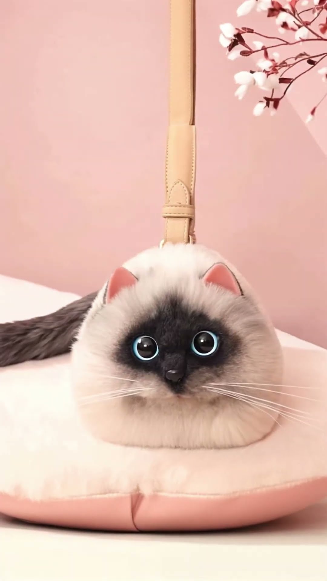 Product Link in Bio ( # 878 ) ✅ Realistic Cat Handmade Shoulder Bag #viral