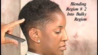 how to use clippers on black hair