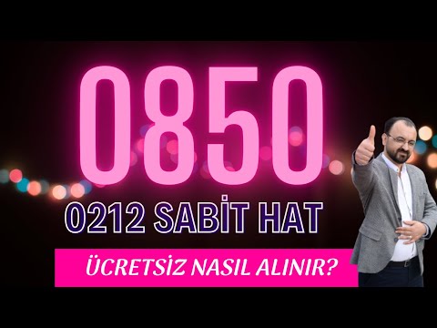 Video: Ücretli Numara Nasıl Alınır