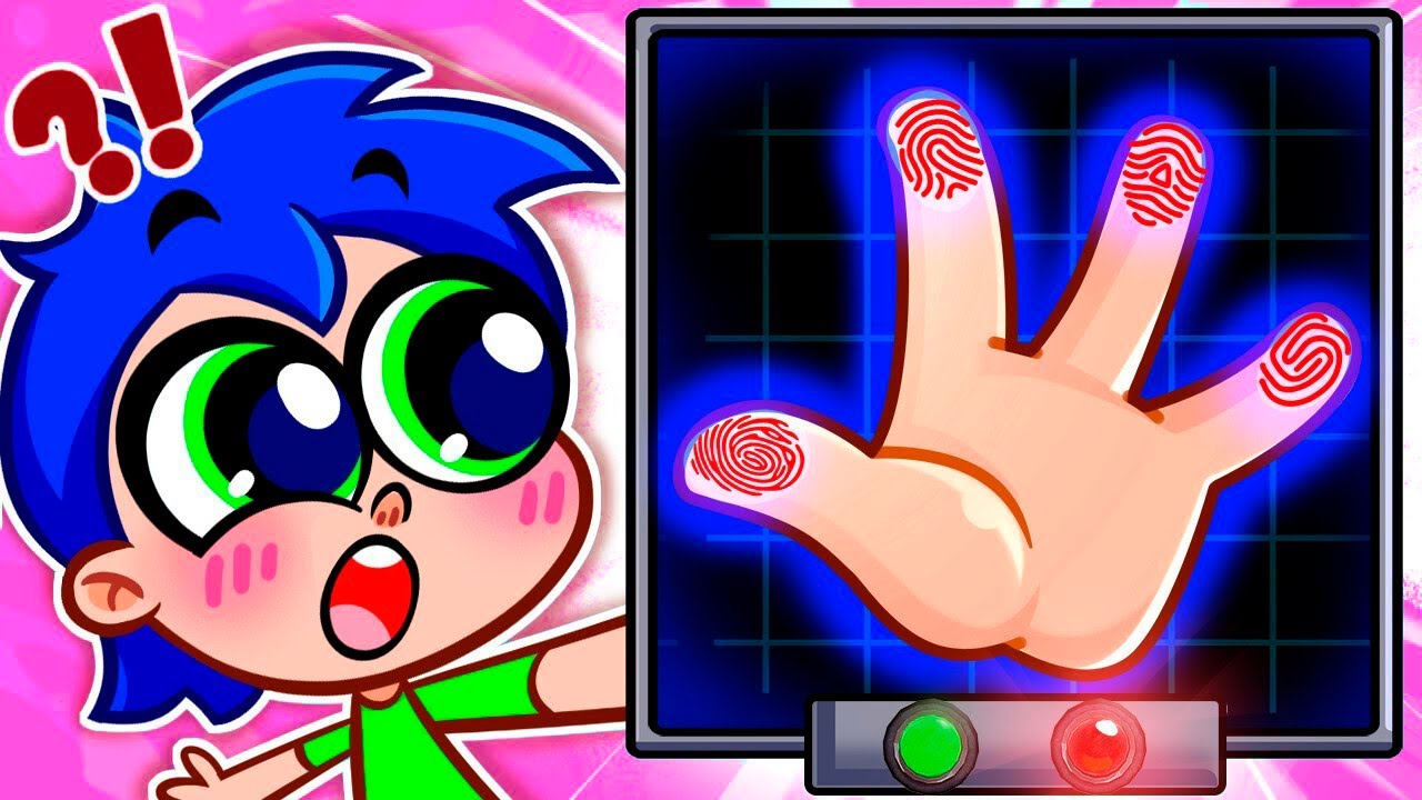 Unique Fingerprints Song 🖐🕵️‍♂️ Kids Song And Nursery Rhymes