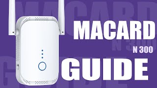 Setup Guide Macard N 300 Extender screenshot 3