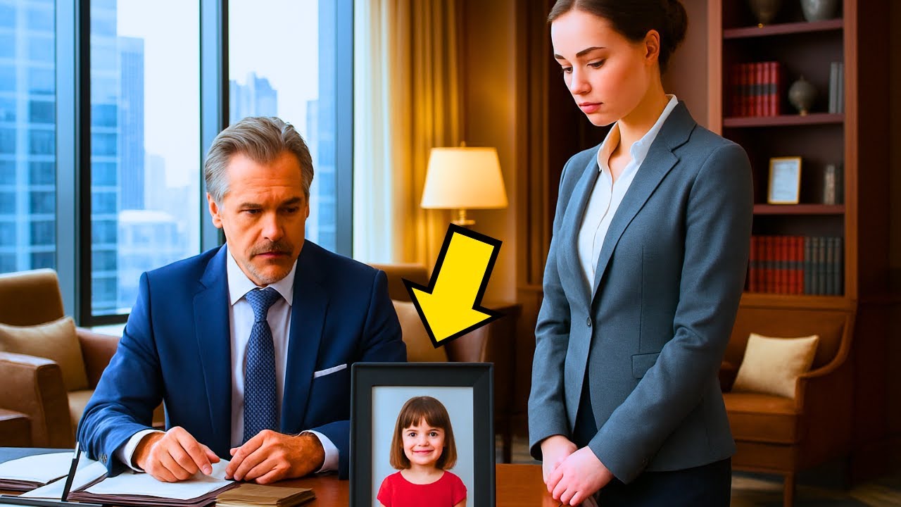 DIE NEUE RECEPTIONISTIN ERSTARRTE, ALS SIE IHR KINDHEITSFOTO IM BÜRO DES HOTELBESITZERS SAH.