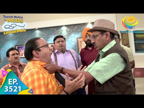 The Battle Of Bhide And Popatlal- Taarak Mehta Ka Ooltah Chashmah-Ep 3521-Full Episode- 27 July 2022