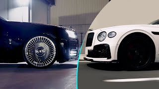 Rr Ghost With Bentley Flying Spur Performance [4K]