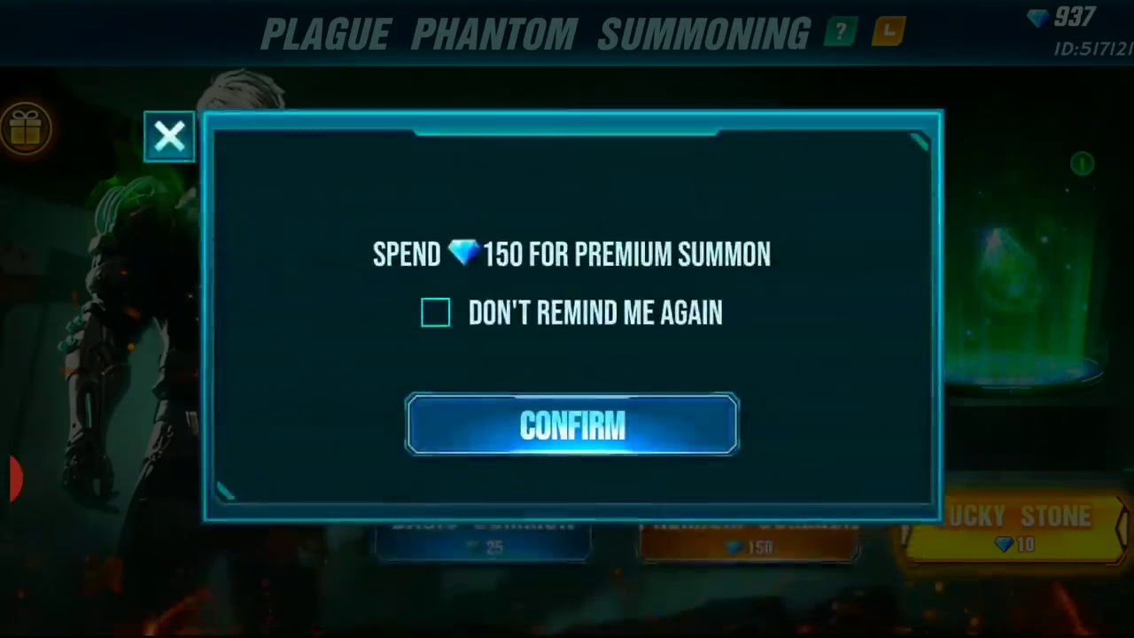 free fire plague phantom summoning - YouTube