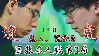 【囲碁ライブ】一力遼名人ー芝野虎丸十段【第50期囲碁名人戦第3局1日目】