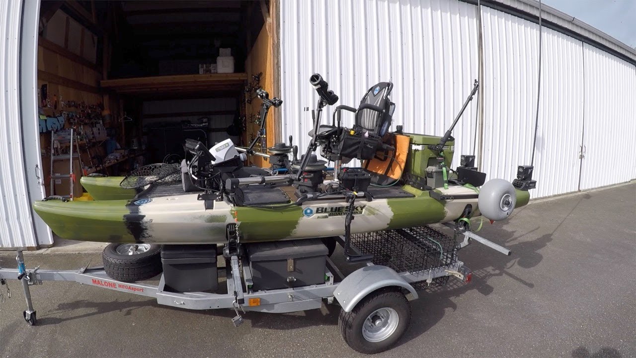 My setup of the Bluesky Boatworks 360 Angler