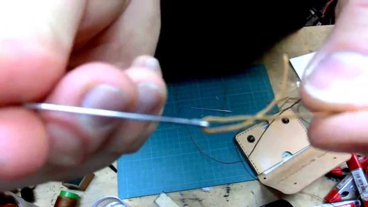 Leder Tipps 1 Nahen Ohne Den Faden Zu Verlieren Youtube