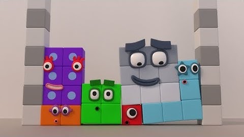 Numberblocks Tetris Animation | Softbody Tetris 8