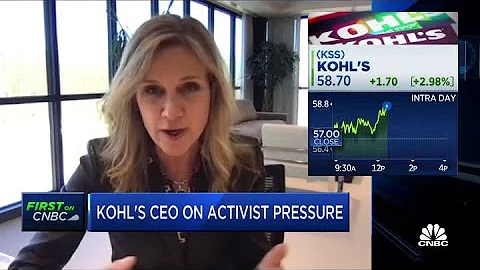 Kohl's is focused on creating shareholder value: CEO