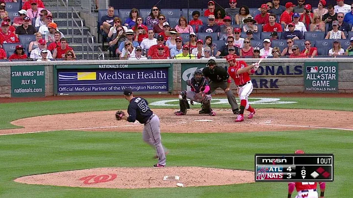 ATL@WSH: Zimmerman ties game with RBI single