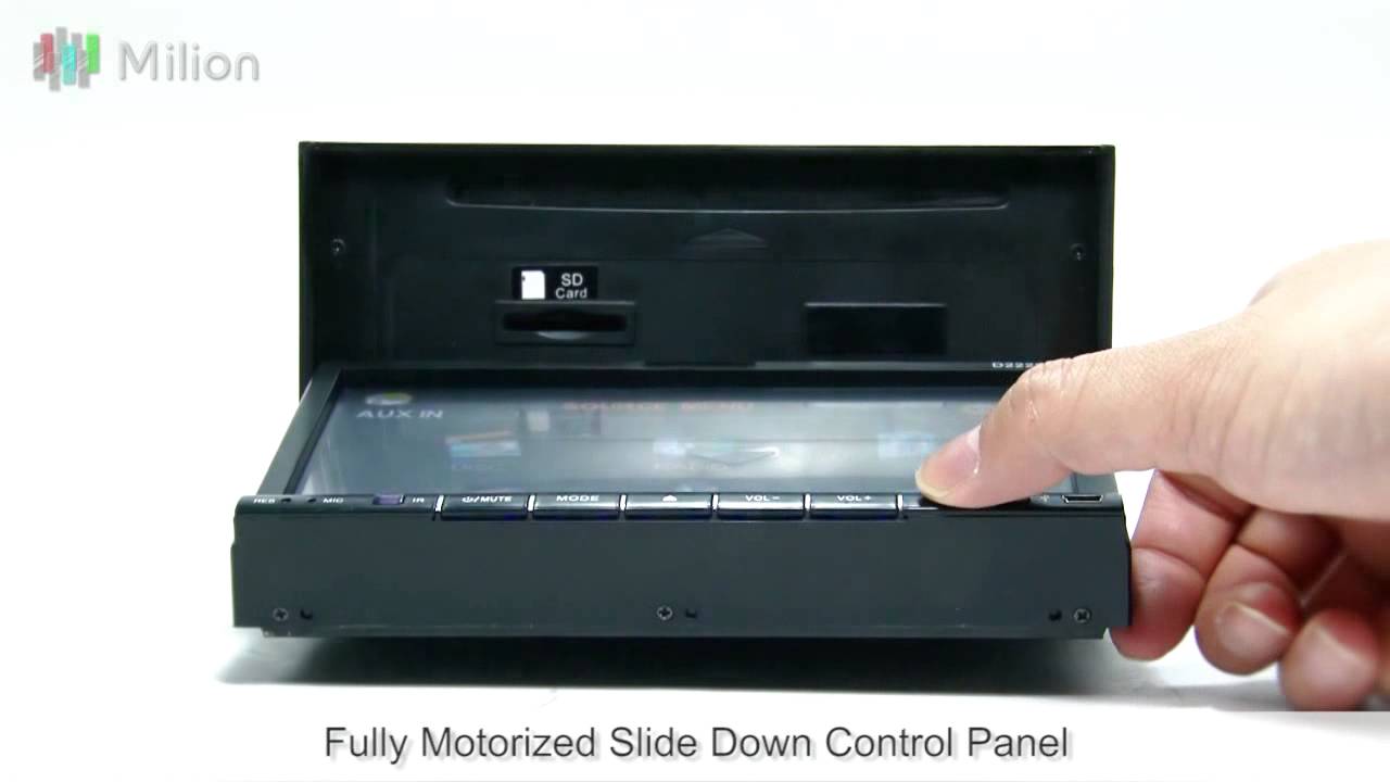 Milion D2229 7 Inch Digital Touch Screen Car Dvd Player