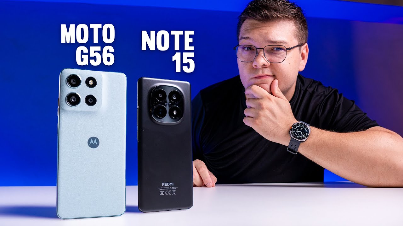 Moto G56 vs Redmi Note 15 5G! Benchmarks, Temperatura, Câmera e mais! Comparativo