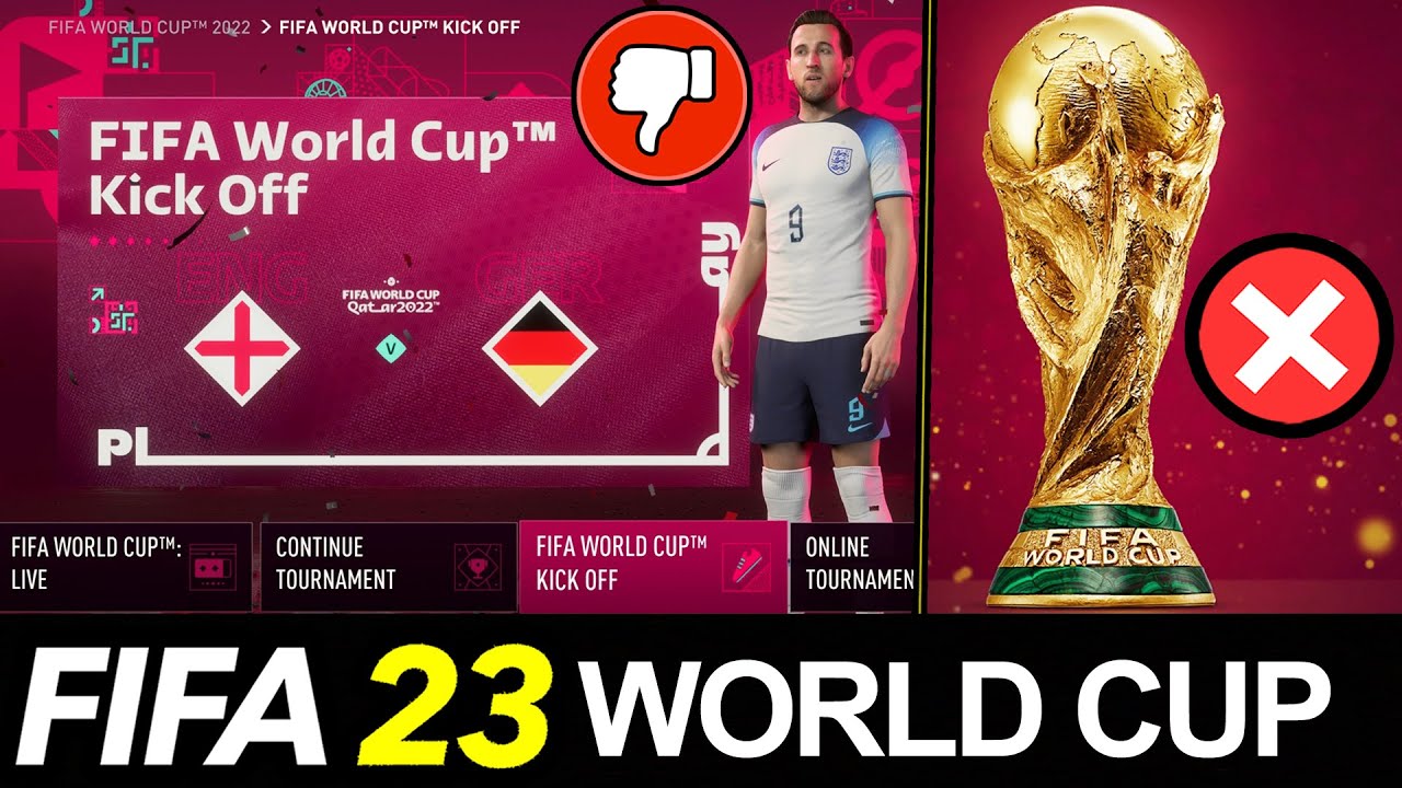 The FIFA 23 World Cup Game Mode Is Pretty BAD! 👎