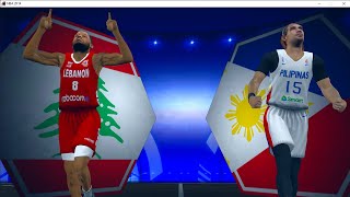 LIVE NOW! Gilas Pilipinas vs Lebanon | FIBA ASIA CUP 2025 | May 20, 2024 | FIBA2K CPU VS CPU