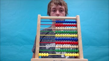 How to use a 100 bead abacus-Single Digit Division Example 1