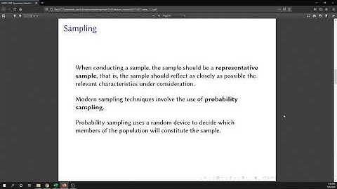 Section 1.2 Simple Random Sampling