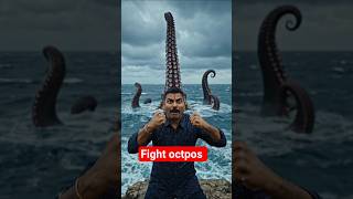 fight octpos🐙🦹‍♀️ #ai #shorts #prakashaishorts #ai octpos