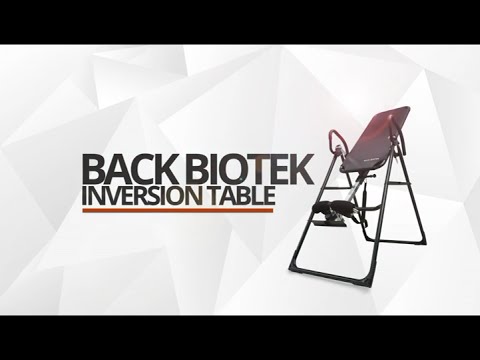 Back Biotek Inversion Table - YouTube
