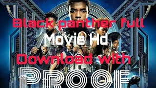 Black Panther Full Movie Hd Download With Proof