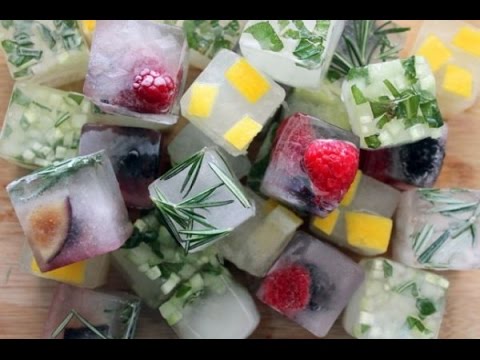 Омолаживающие ледяные кубики