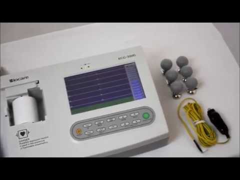 Electrocardiografo Biocare Ecg 300g Color Display 