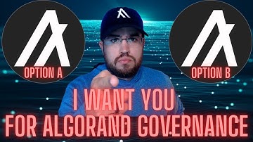 ALGORAND GOVERNANCE!! I JUST STAKED MY ALGO