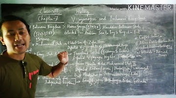 History |Class-VII |Chapter-7 |Vijayanagar and Bahmani Kingdoms [Part-2] 👉 Mr. AD