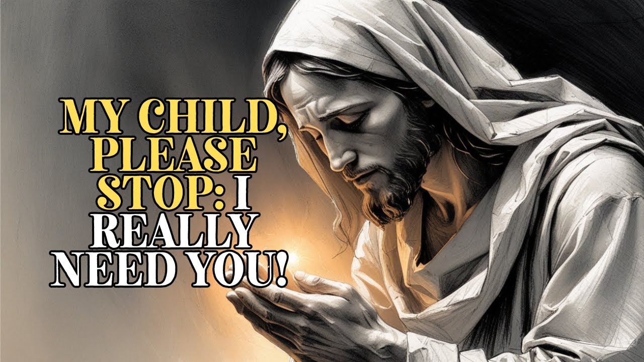 God's Message: I Need You! Don't Ignore This God's Message