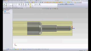 HSMWorks Turning - Job Setup, Face, Turn & Part.