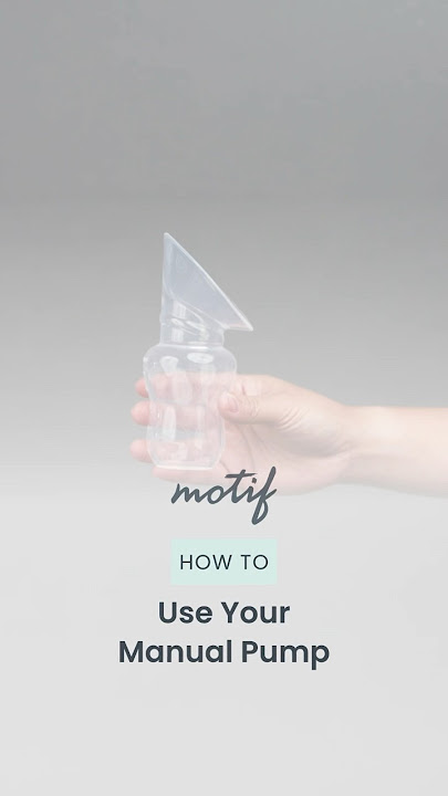 How To Use Your Manual Silicone Breast Pump