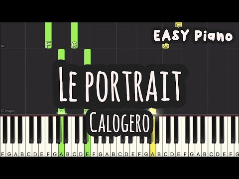 Le portrait  (Easy Version) - Calogero