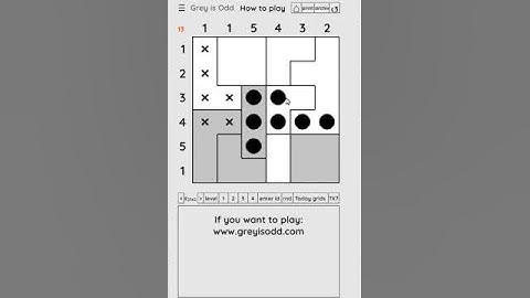 Today grids. Solution level 4 6X6 dated 2-06-2024