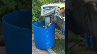 Evinrude 15hp Idling