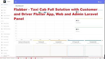 Flubber - Taxi Cab Full Solution with Customer and Driver Flutter App, Web and Admin Laravel Panel