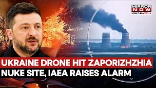 Nuclear Flashpoint? Moscow Says Drone Struck Zaporizhzhia Plant, Ukraine Rejects Claim | Watch