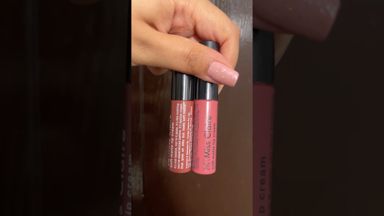 Miss claire soft matte lip cream | Affordable lip sticks 