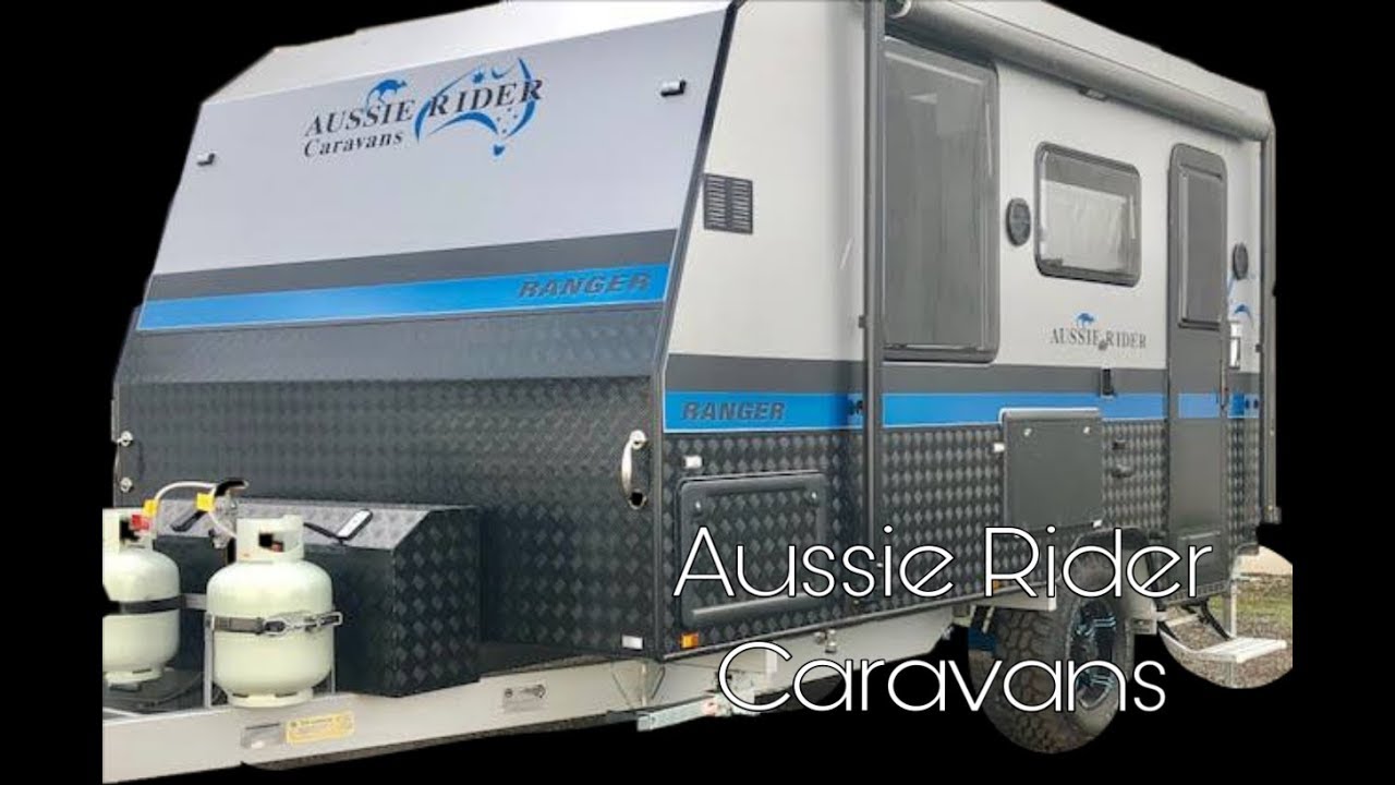 Beautiful caravans (Aussie Rider caravans) - YouTube