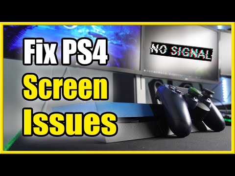 How To Fix PS4 No Signal, Black Screen, Flickering (Best Tutorial)