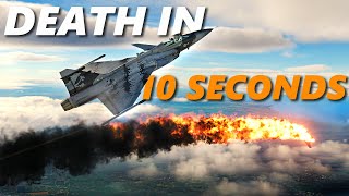 Gripen vs SU-35 Flanker Dogfight | DCS | Digital Combat Simulator | 4K