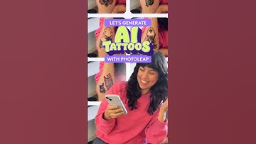 Introducing AI Tattoos! Create your own #ai ink masterpiece, no pain required 🖋 #aigenerated