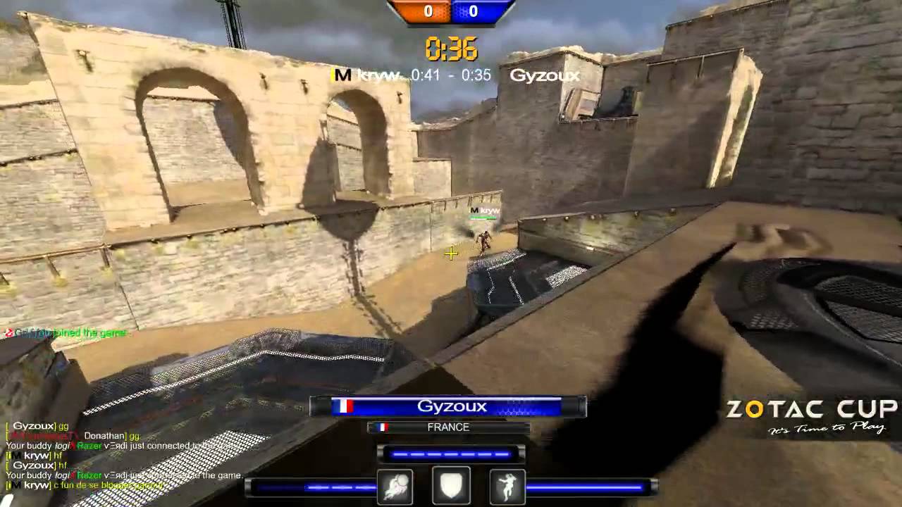 Gyzoux vs. KrYw - semi final - ZOTAC ShootMania Cup #2